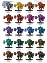 Vallejo - Ruby Red Shade | True Metallic Metal TMM | Acrylic Colors for Painting Metal Effects on Fantasy, Historical, and Wargaming Miniatures | 18 M