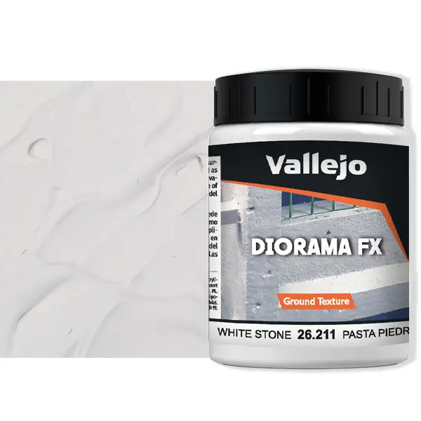 White stone paste / Pierre artificielle blanche