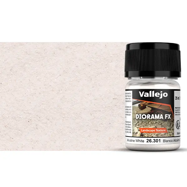 Alkaline White - Blanc Alcalin - 0,5-1mm - 35ml