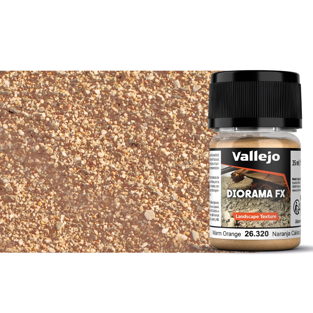 Warm Orange - Orange Chaud - 0,1-1mm - 35ml