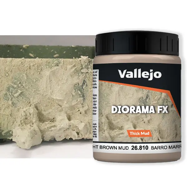 [8429551268103] Light brown thick mud / Boue épaisse brun clair