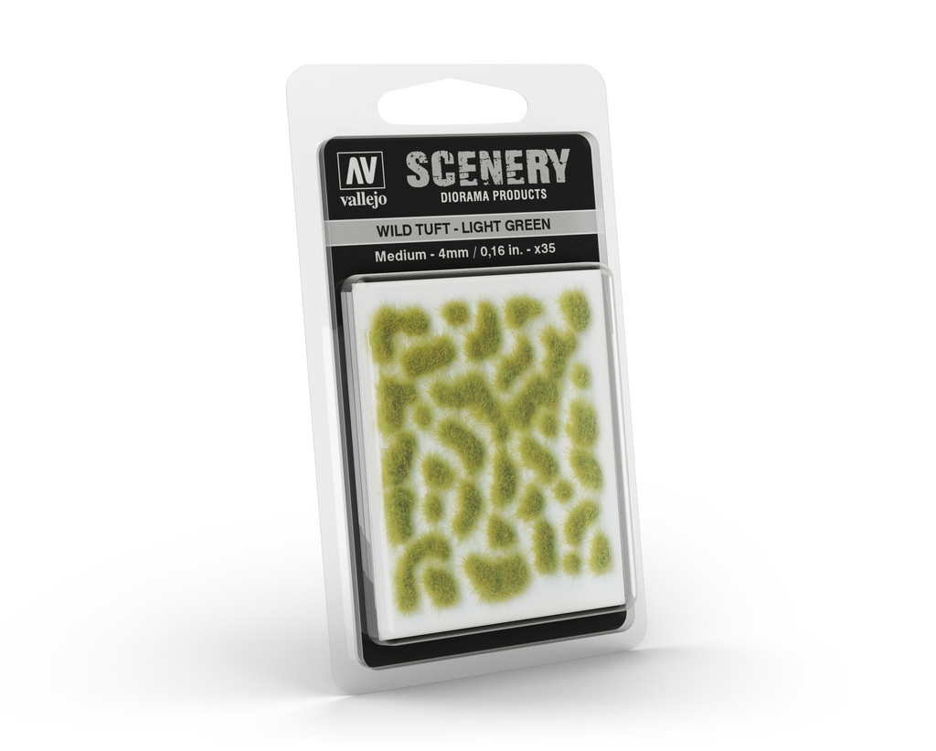 [8429551986052] Wild Tuft - Light green - Vert clair 4mm