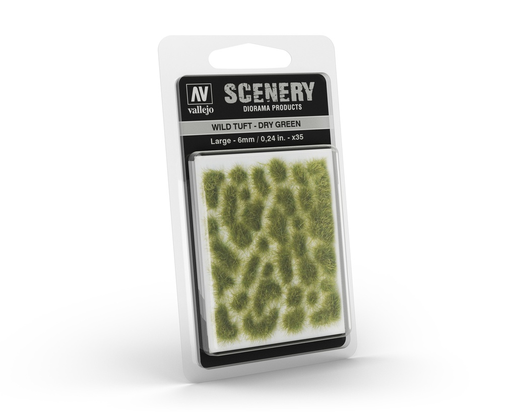 [8429551986137] Wild Tuft - Dry Green - Vert Sec 6mm