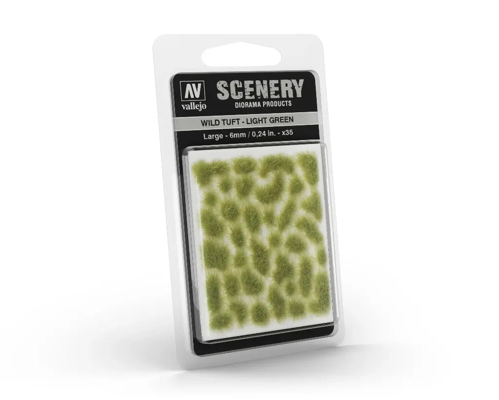 [8429551986151] Wild Tuft - Light Green - Vert Clair 6mm