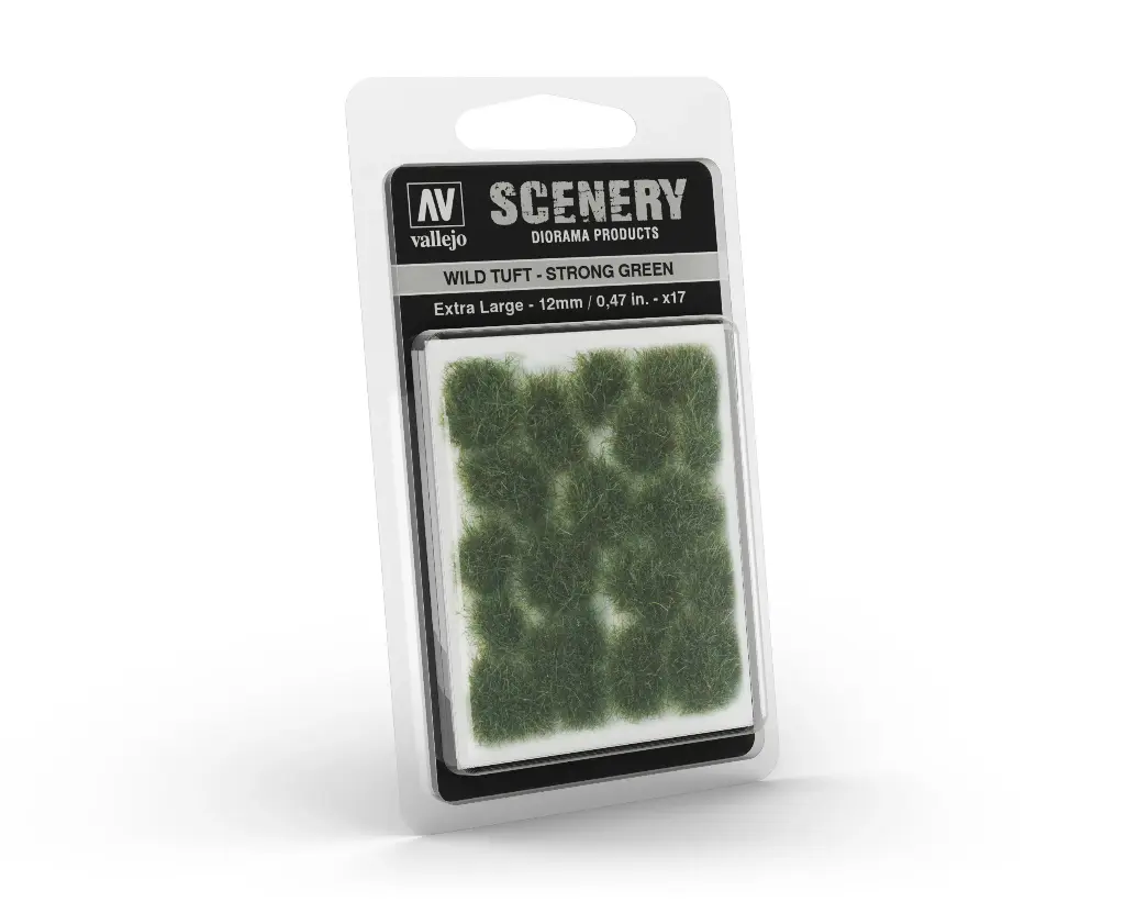 [8429551986250] Wild Tuft - Strong Green - Vert Intense 12mm