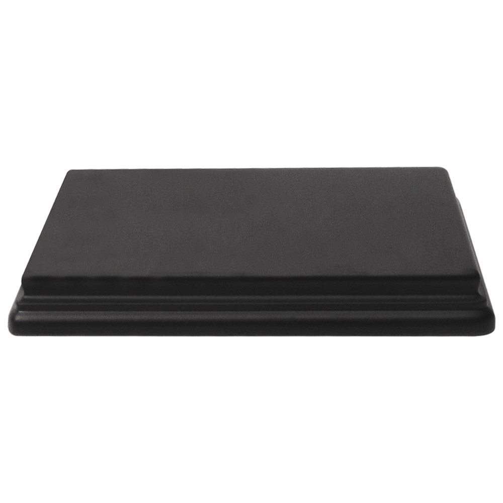 Rect. 17x12x2 cm Noir