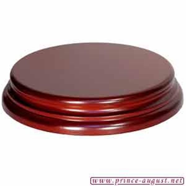 [735930000324] Rond 11.5x2.3 cm Acajou