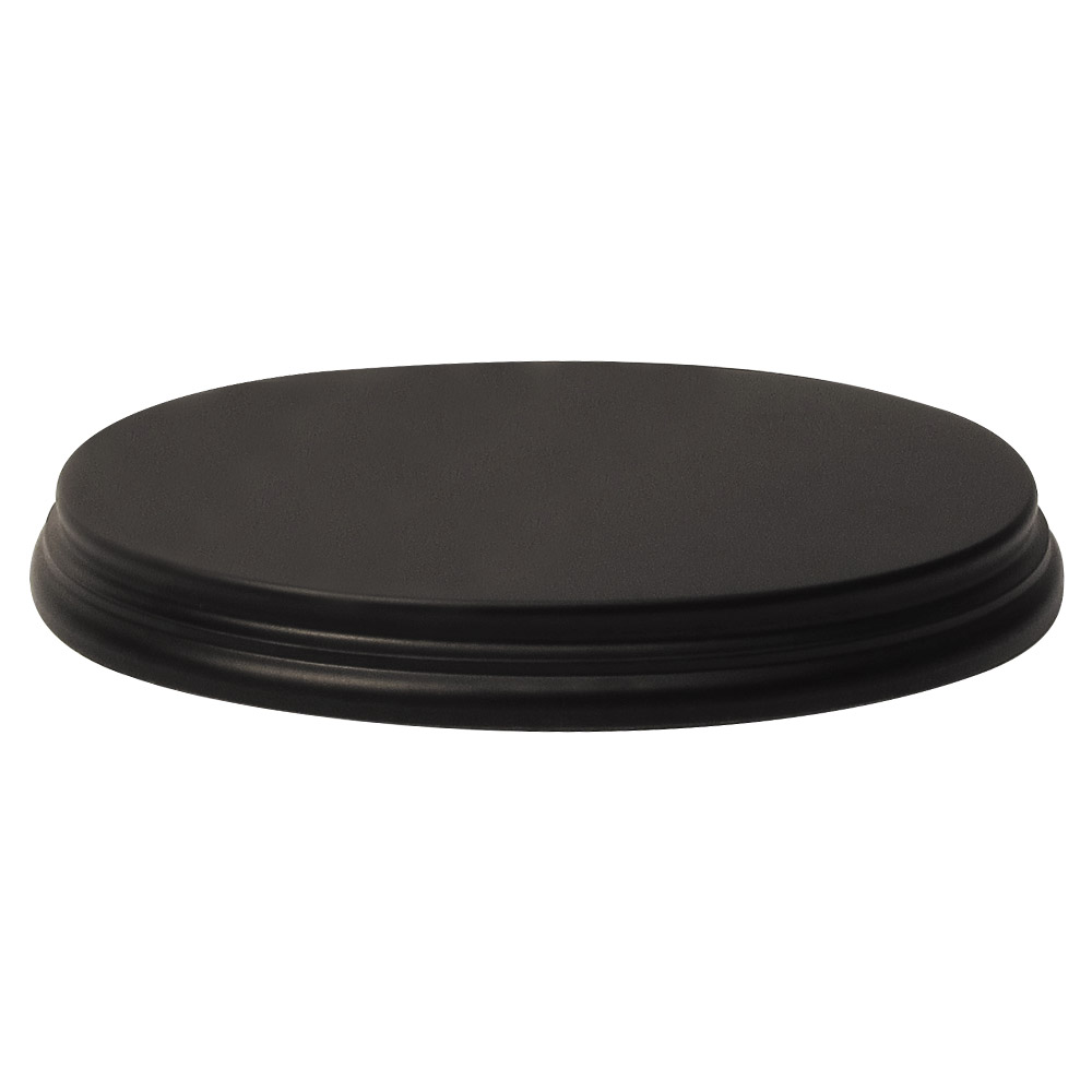 [735930000539] Ovale 20x14x2 cm Noir