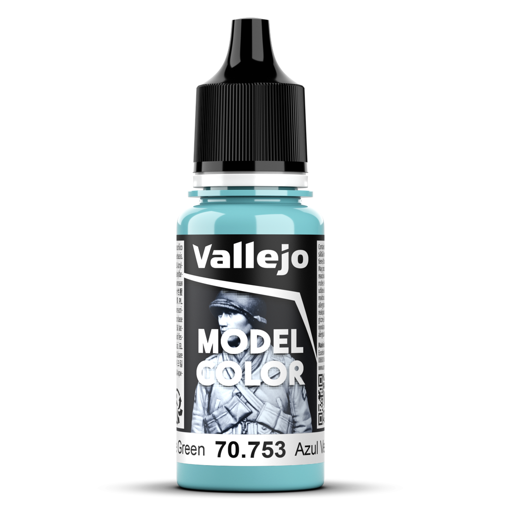 Bleu-vert clair / Light blue green