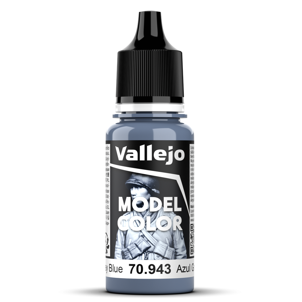 Bleu horizon / Medium grey blue