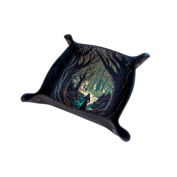 [5905794520046] Dice Tray - Slavic Forest 22x22 cm
