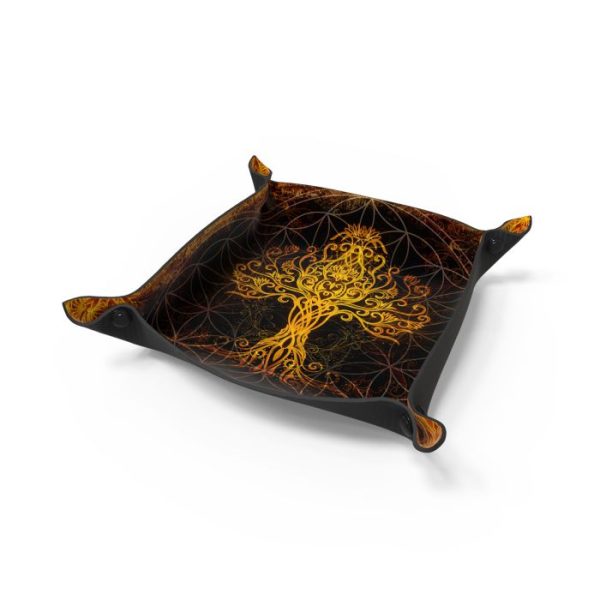 Dice Tray - Mythic Tree 22x22 cm