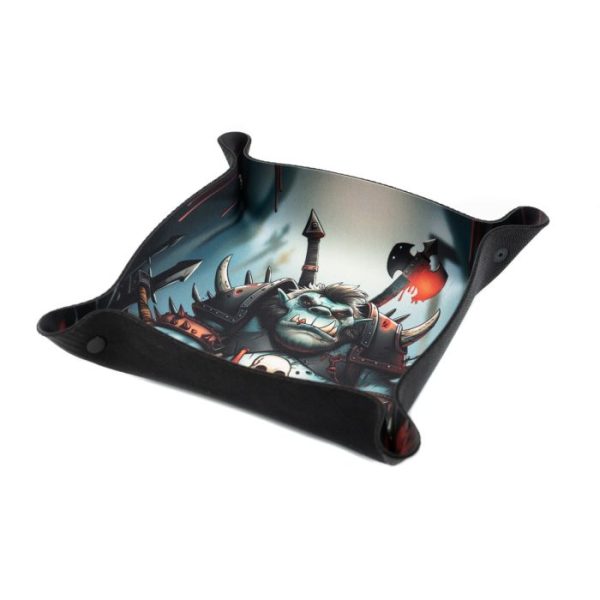 Dice Tray - Orc 22x22cm
