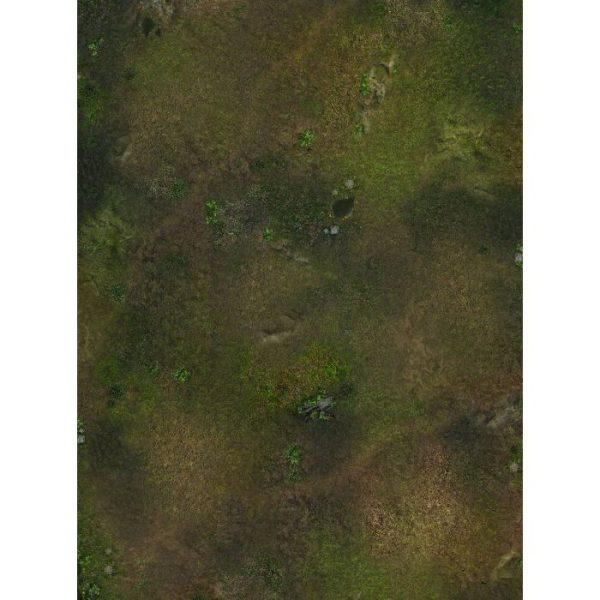[5905794512676] Swamp 44”x60” / 112x152 cm - single-sided rubber mat (sans sac de transport)
