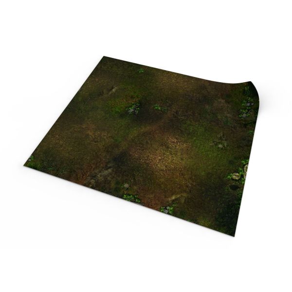 [3760430440339] Swamp 60x60 cm - Single-sided rubber mat (sans sac de transport)