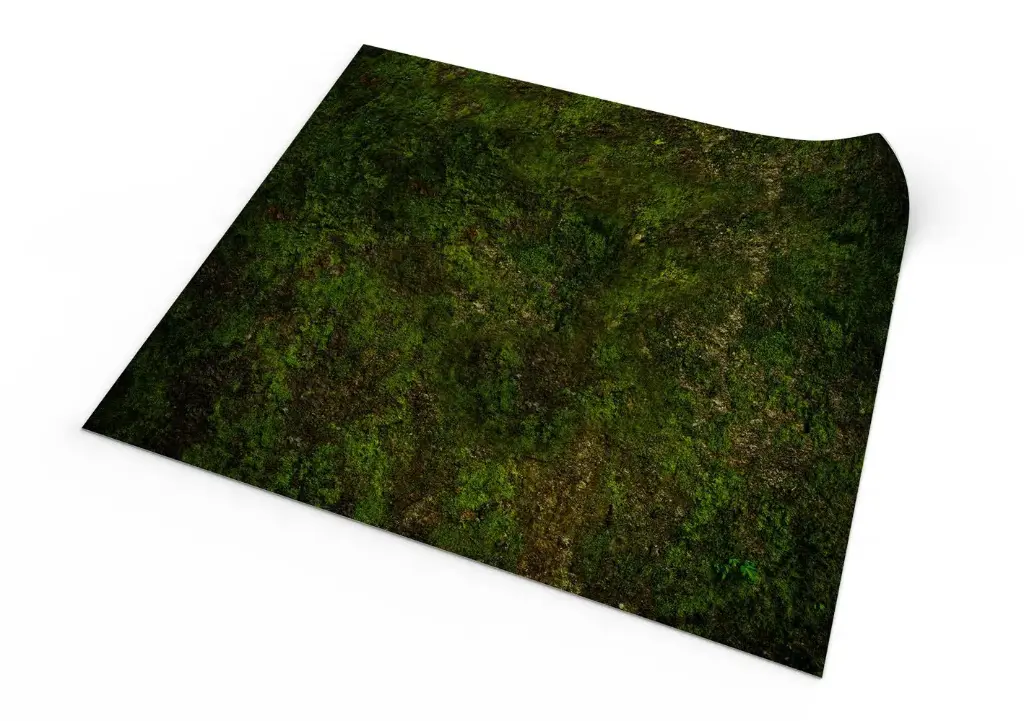 [5905794500505] Undergrowth 36”x36” / 91,5x91,5 cm - single-sided rubber mat (sans sac de transport)