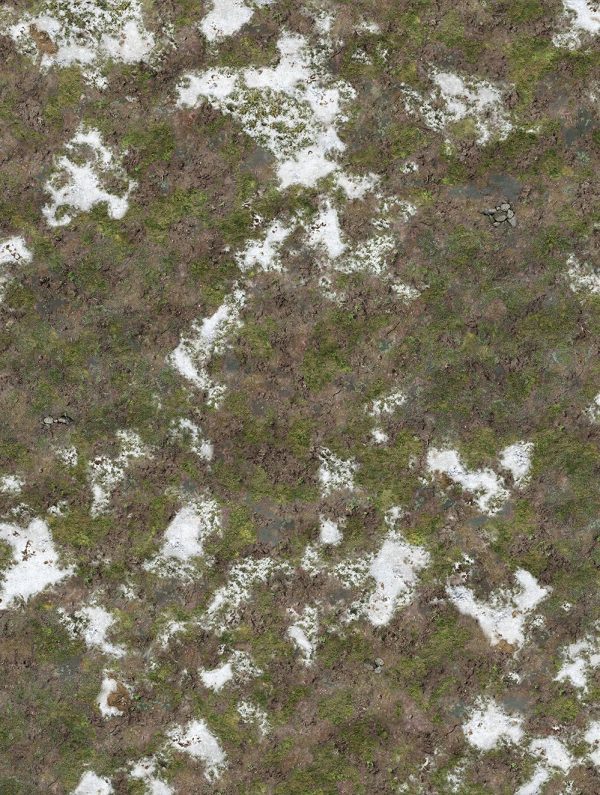 Early Spring 48”x36” / 122x91,5 cm - single-sided rubber mat (sans sac de transport)