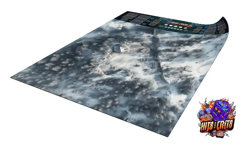 [5905794524297] War on the North - Hits and Crits - A Song of Ice and Fire One-sided Rubber Mat (sans sac de transport)