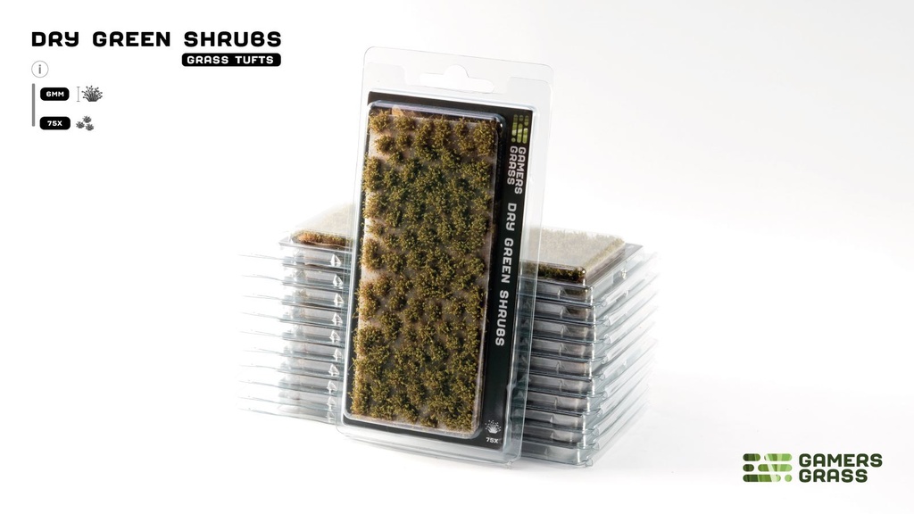 [738956791665] Dry Green Shrubs