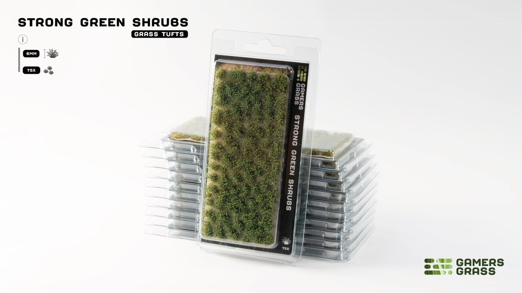 [0738956791689] Strong Green Shrubs