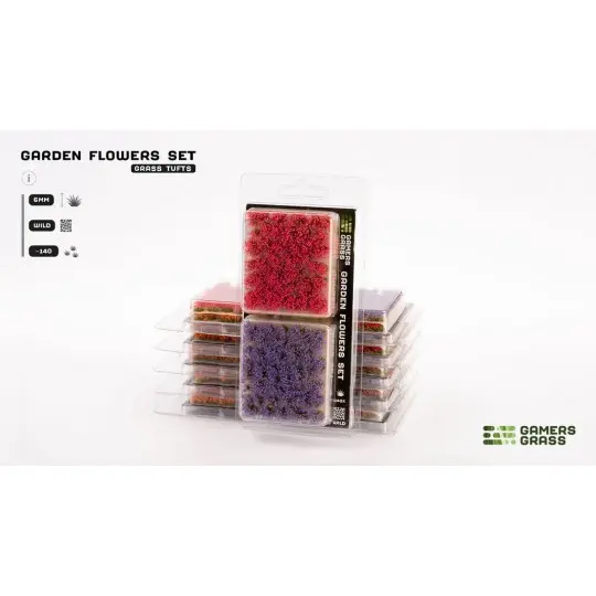 [738956789976] Garden Flowers Set (épuisé)