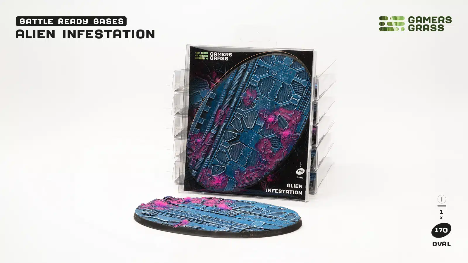 Alien Infestation - Bases oval 170mm (x1)