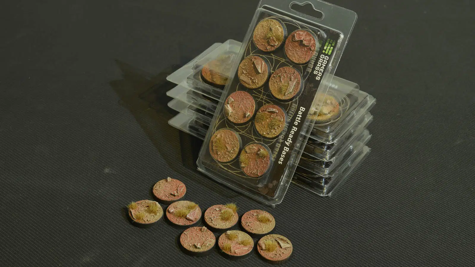 Badlands - Bases round 32mm (x8)