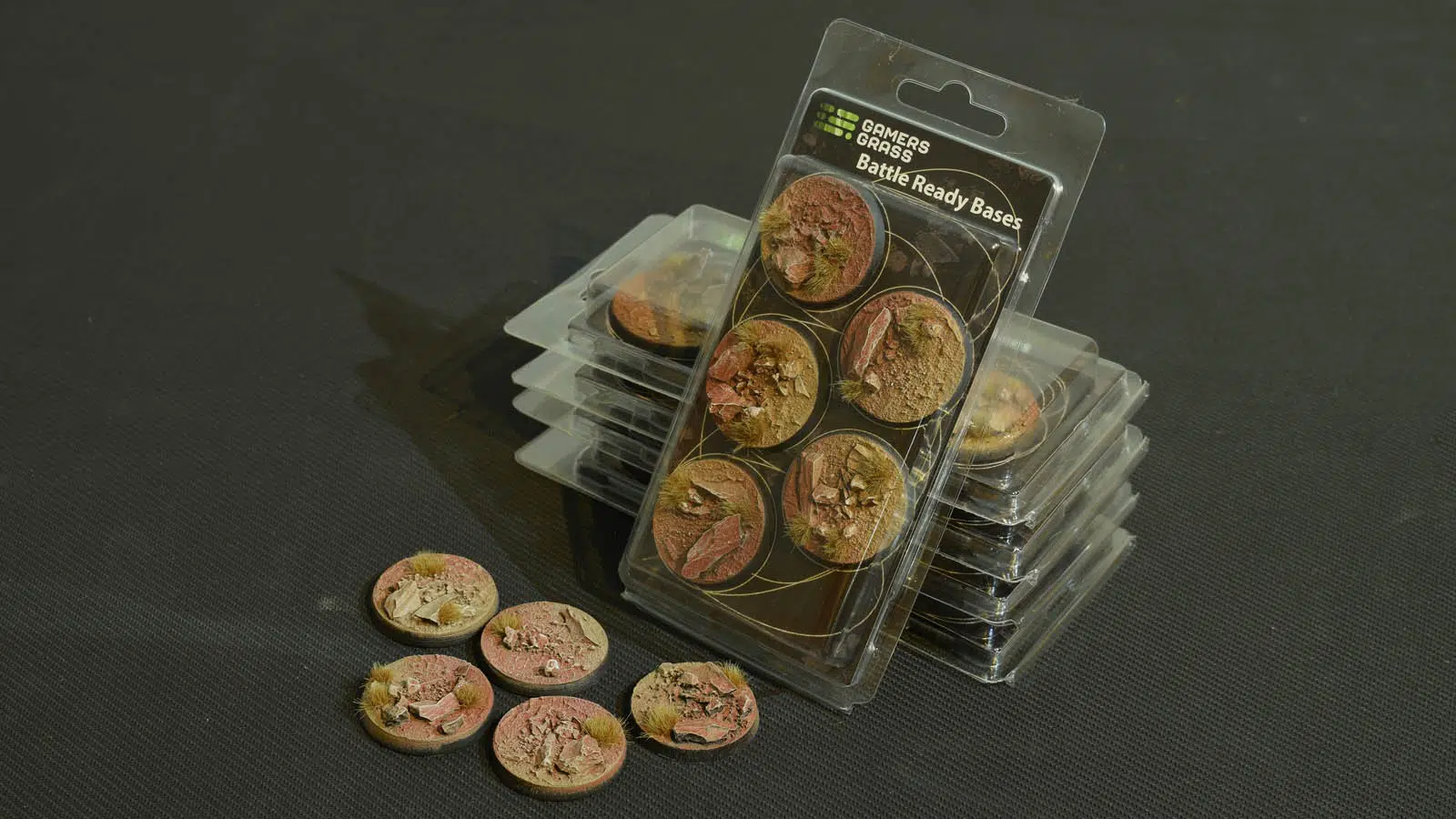 Badlands - Bases round 40mm (x5)