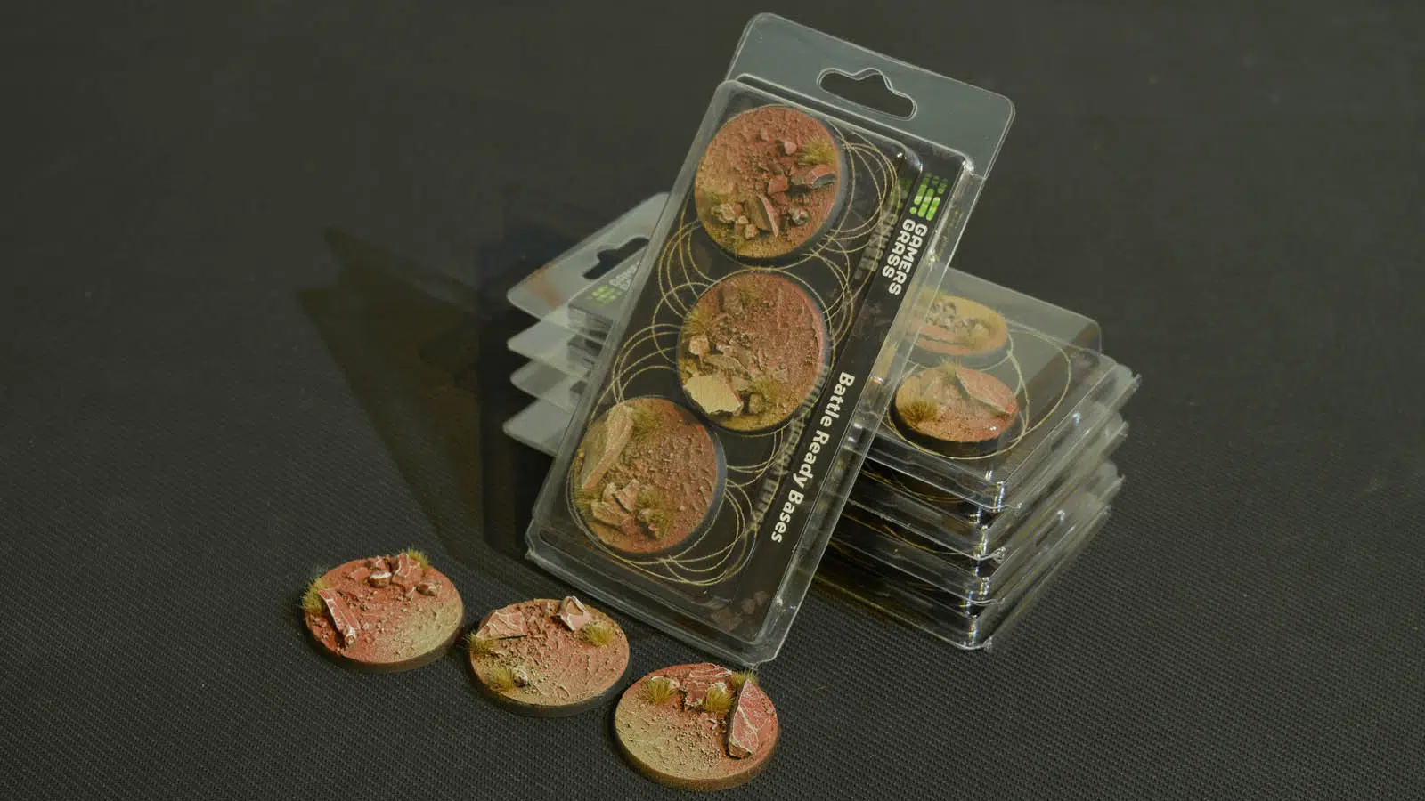 Badlands - Bases round 50mm (x3)