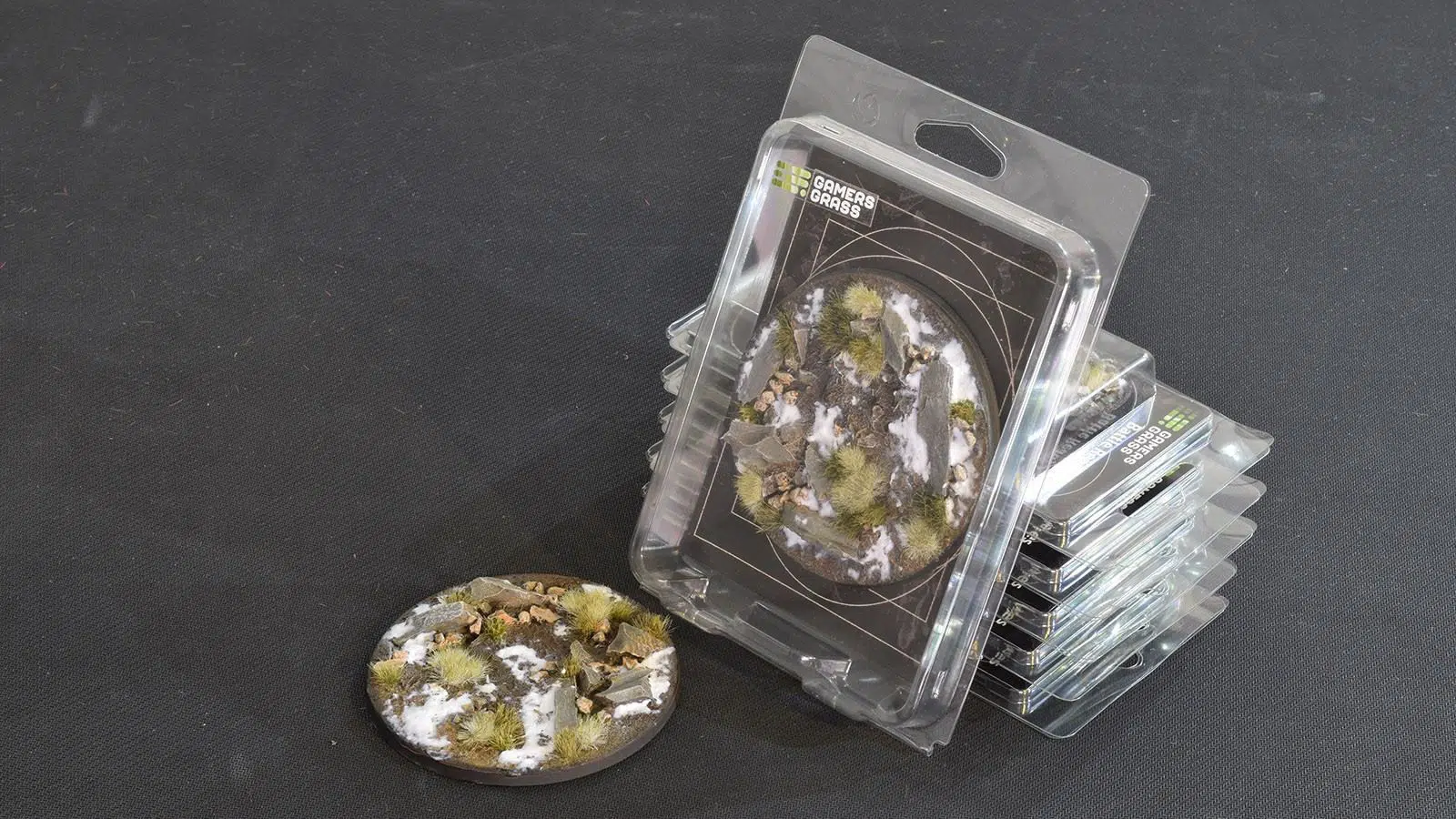 [738956788993,bases round,socles ronds] Winter - Bases round 100mm (x1)