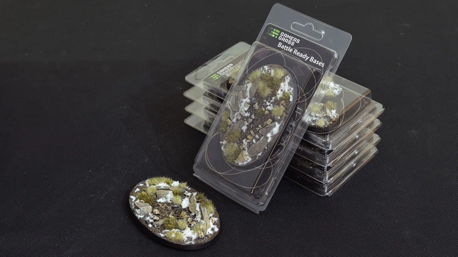 [738956788337,bases oval,socles ovals] Winter - Bases oval 105mm (x1)