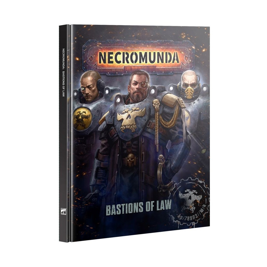 [9781837791019,301-48,60040599047,Necromunda,Book v3] Supplément VO V3 - Bastions of Law