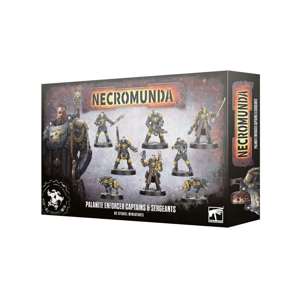 [5011921225965,301-59,99120599080,Necromunda,Palanite] Palanite - Enorrcer Captains & Sergeants