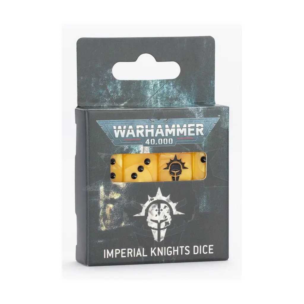 [5011921227143,dice set] W40K : Imperial Knights - Set de Dés