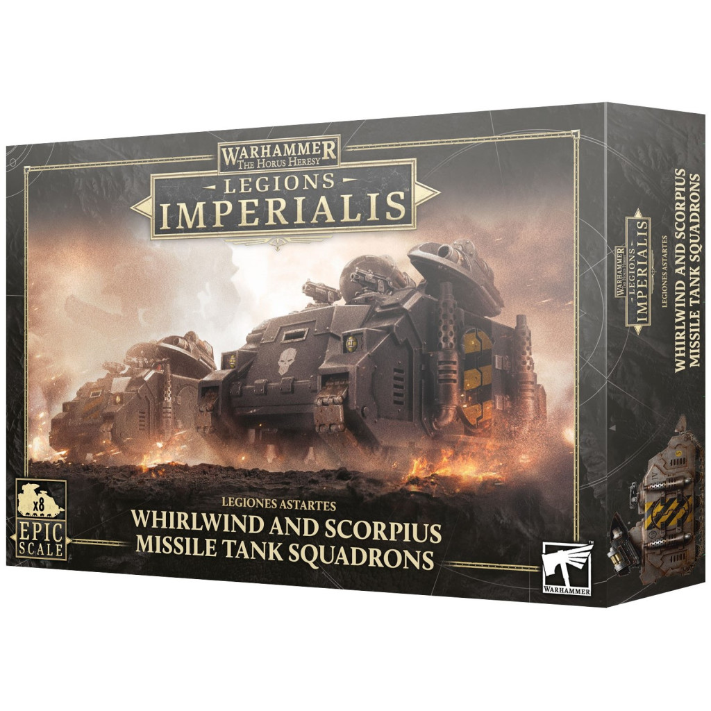 [5011921225972,03-94,Legions Imperialis,Adeptus Astartes] Legions Imperialis: Whirlwind/Skorpius Missile Tank Squadron