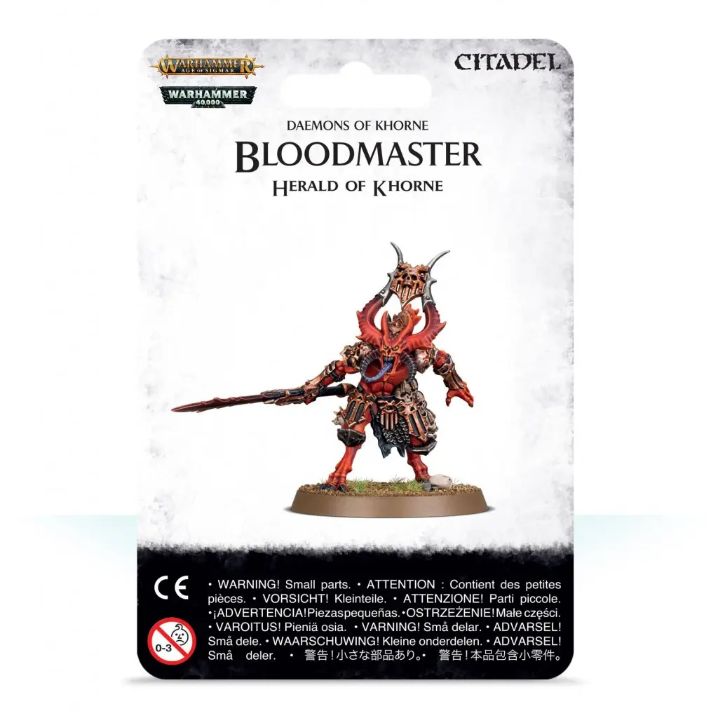 [5011921259168,97-71,Age of Sigmar,Blades of Khorne] Blade of Khorne : Maitre du sang heraut de Khorne