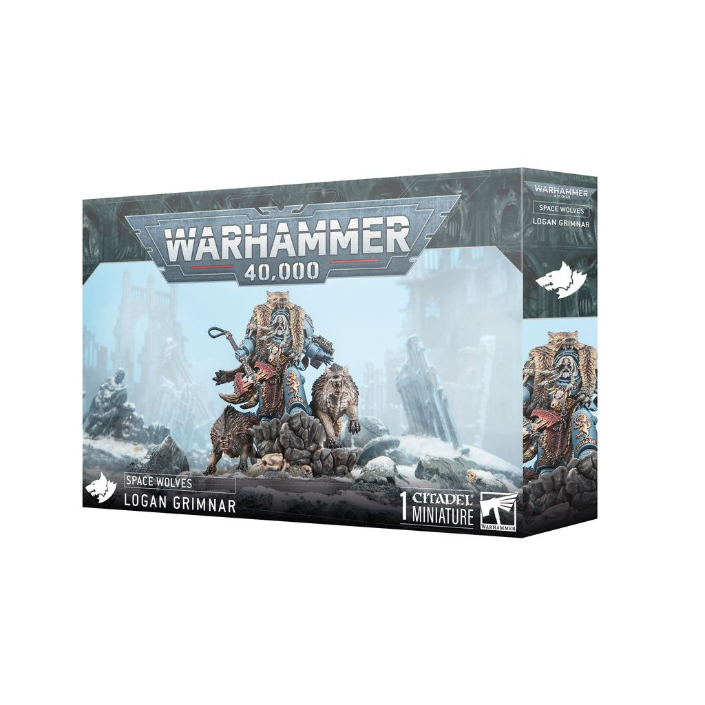 [5011921247851,53-28,Space Wolves] Space Wolves : Logan Grimnar