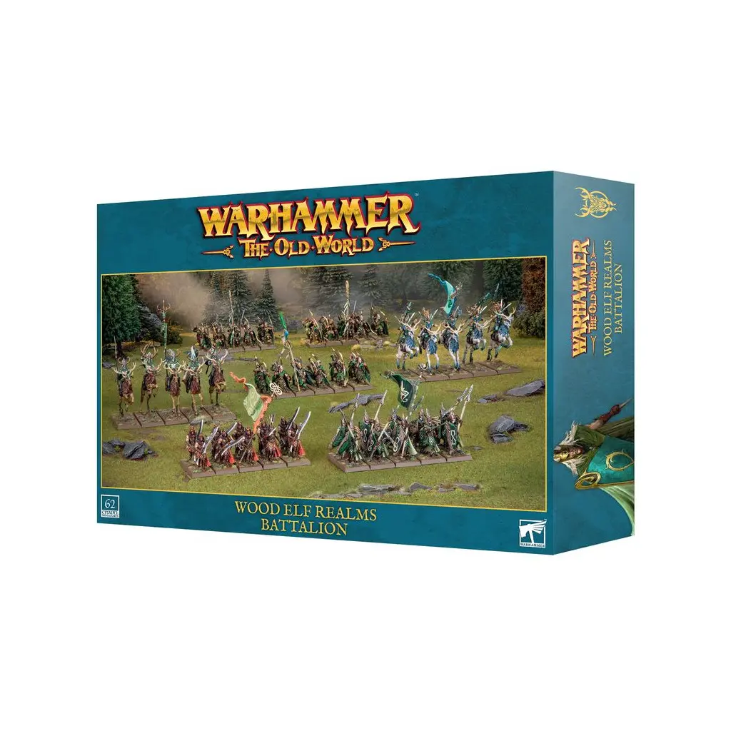 [5011921221967,Battalion,Wood Elf Realms,Elfes Sylvains] Bataillon des Royaumes des Elfes Sylvains