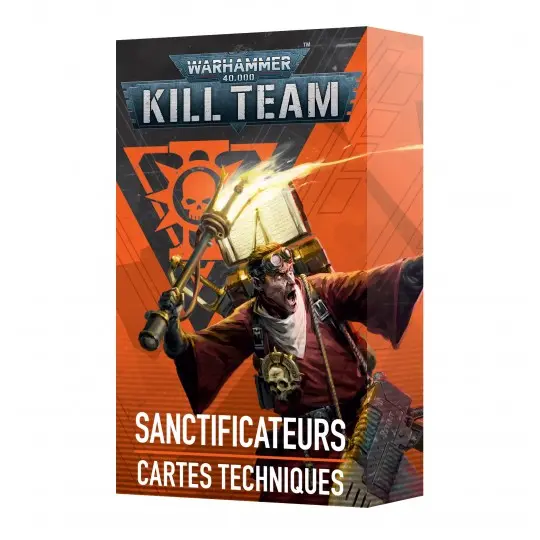 [5011921258260,102-59,Kill Team,cartes techniques,datacards,VF,Sanctifiers,Sanctificateurs] Datacards VF - Sanctificateurs / Sanctifiers