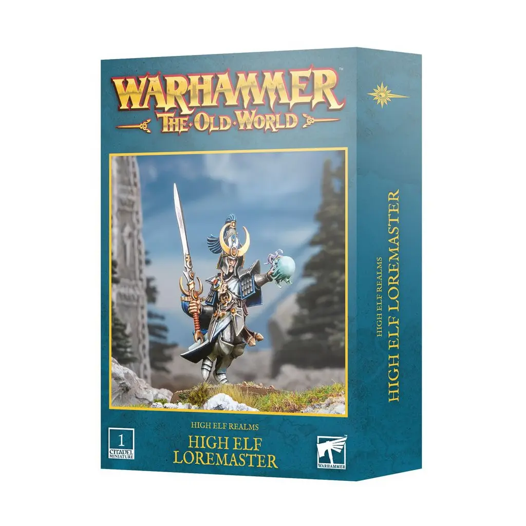 [5011921206575,High Elf Loremaster,High Elf Realms,High Elves] Maître du savoir Haut Elfe
