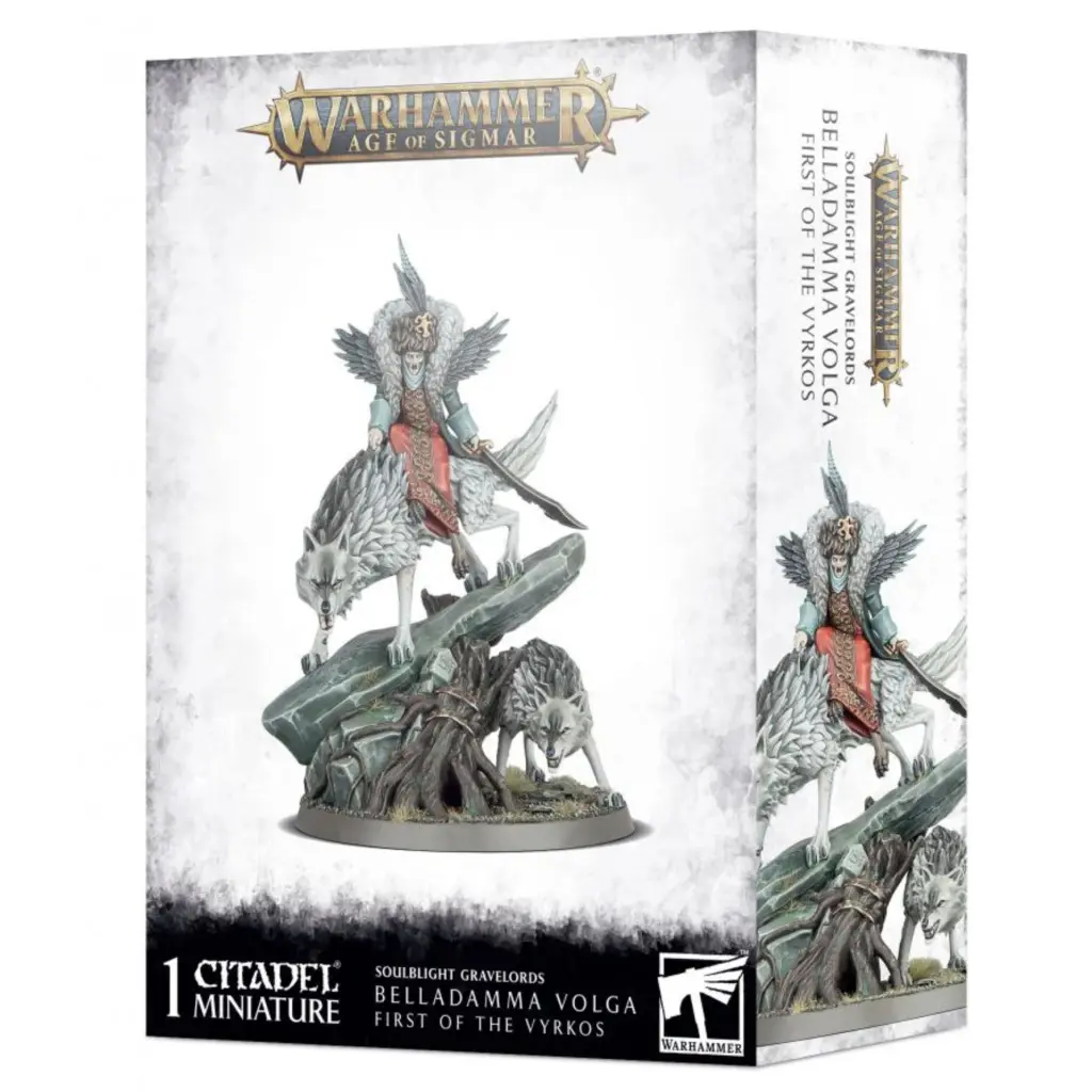 [5011921256983,91-55,Age of Sigmar,Soulblight Gravelords] Belladamma Volga, First of the Vyrkos