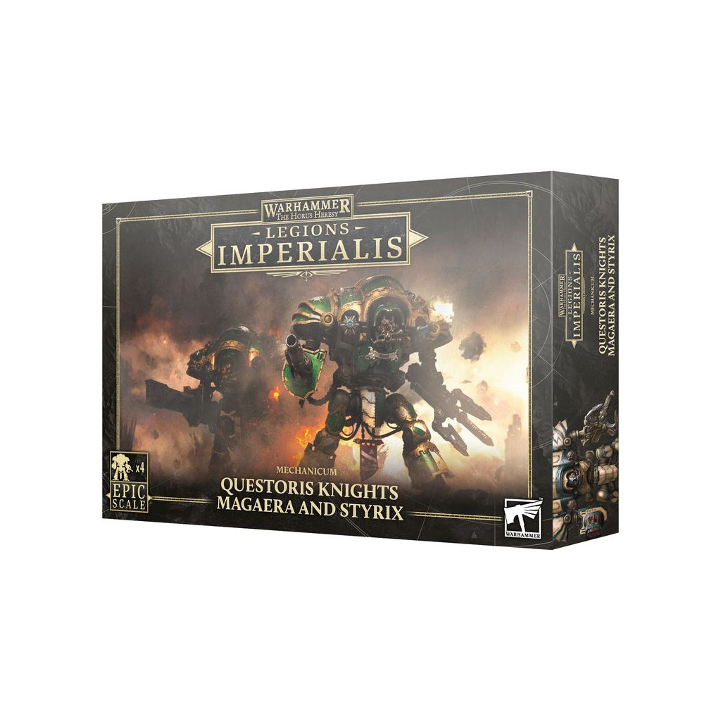 [5011921222452,03-88,Legions Imperialis,Knights] Legions Imperialis: Questoris Knights Magaera/Styrix