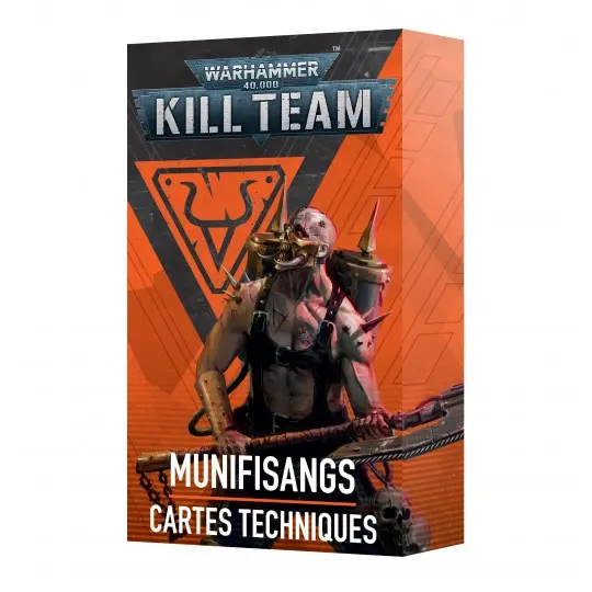 [5011921258338,102-60,Kill Team,cartes techniques,datacards,VF,Goremongers,Munifisangs] Datacards VF - Munifisangs / Goremongers