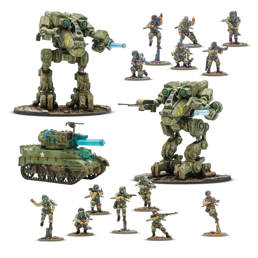 Starter army - United States - Konflikt '47