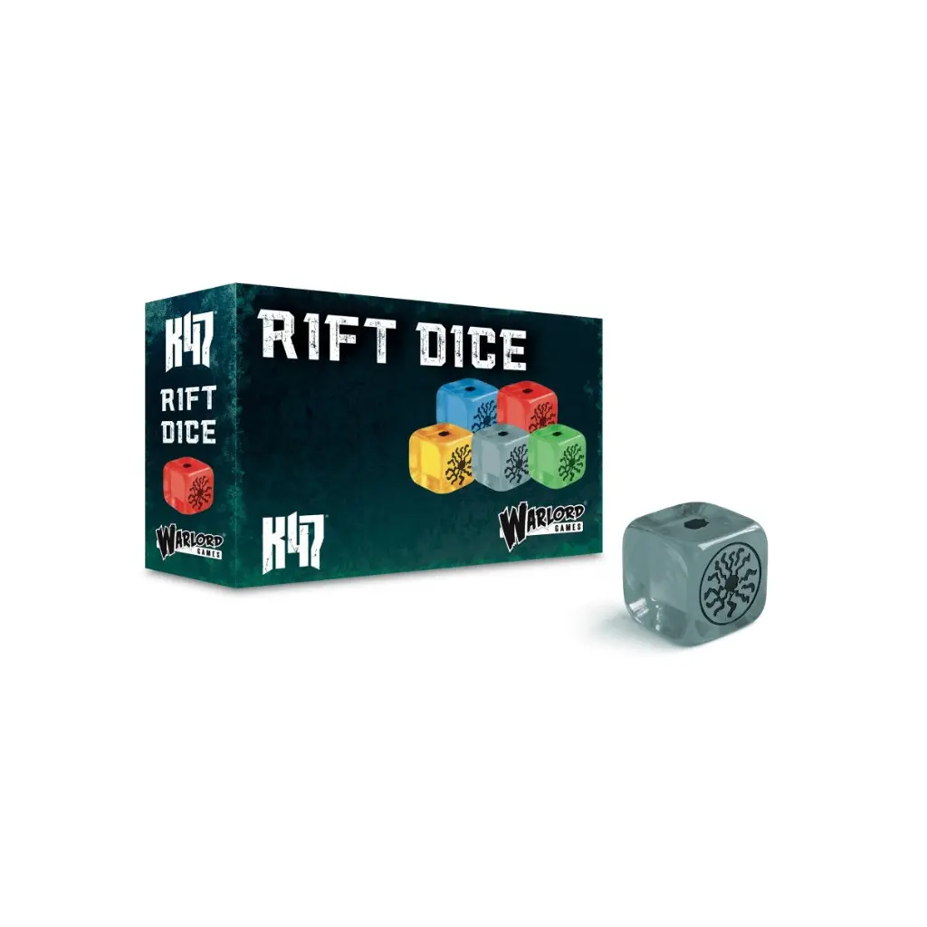[5060917996587,452610002,Konflikt ‘47,Warlord Games] Rift Dice – Grey