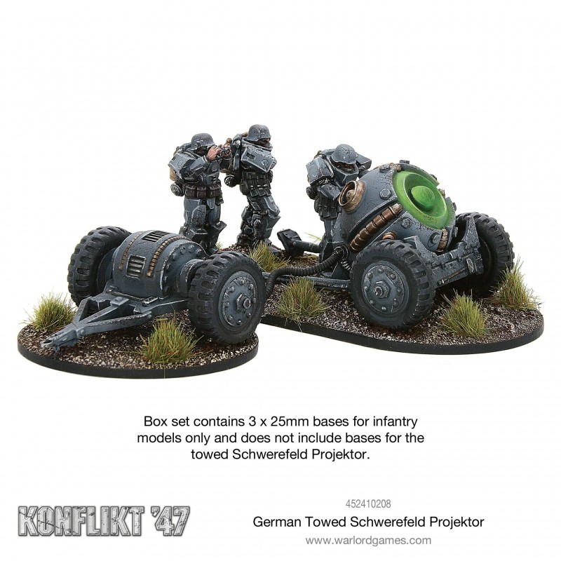 Towed Schwerefeld Projektor
