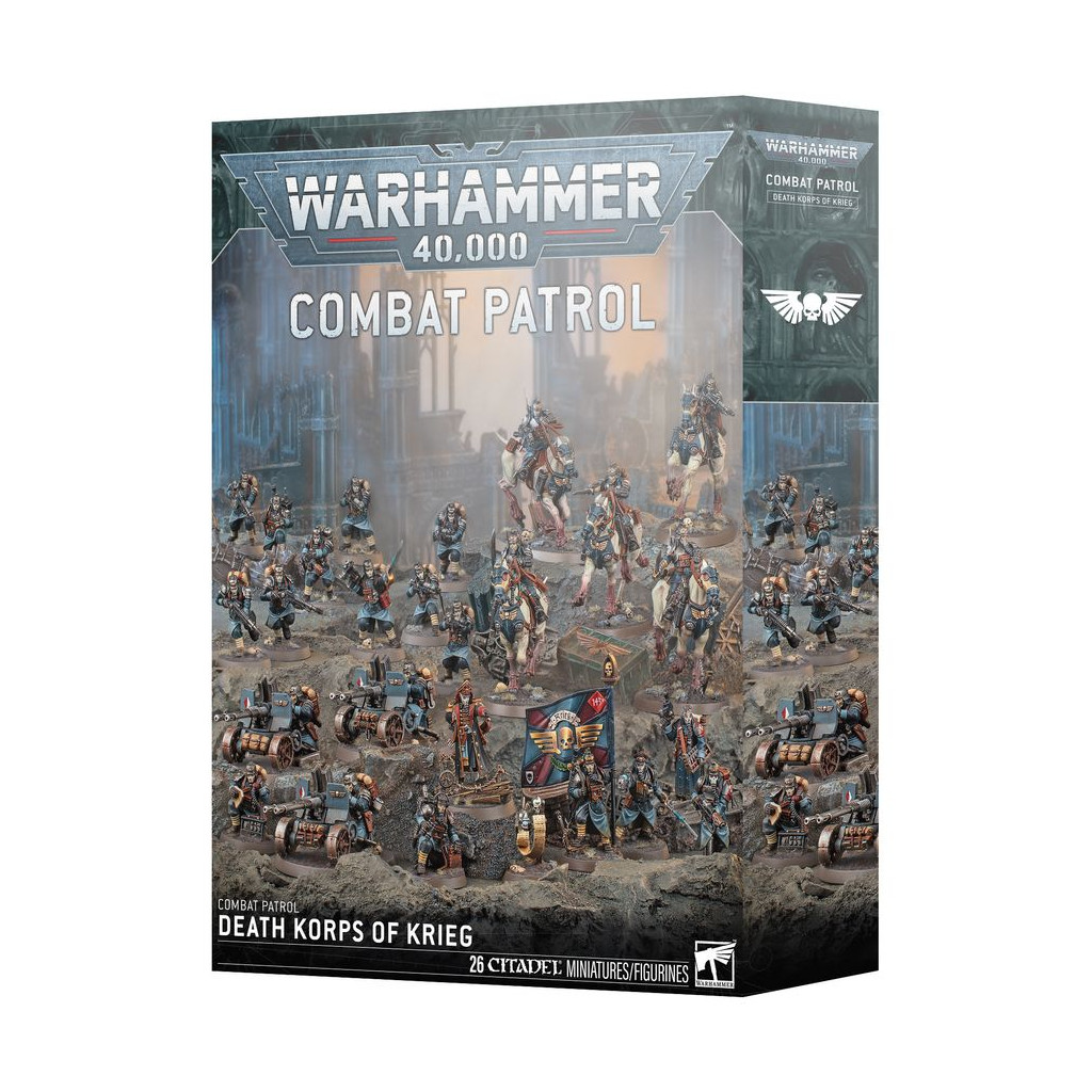 [5011921249015,Astra Militarum,Combat patrol,patrouille] Patrouille - Astra Militarum - Death Korps de Krieg