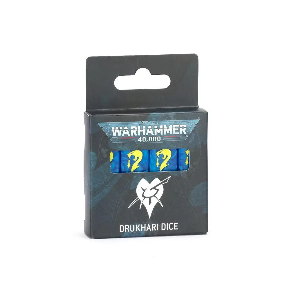 WARHAMMER 40000 : Drukhari - Set de dés