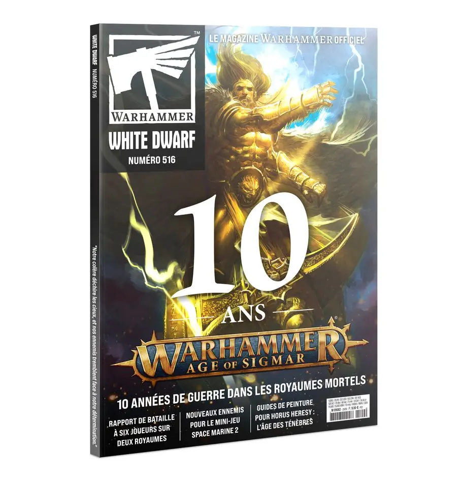 [WD516] White Dwarf numéro 516 - Septembre 2025