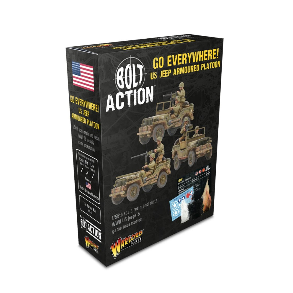 Go Everywhere! US Jeep Armoured Platoon